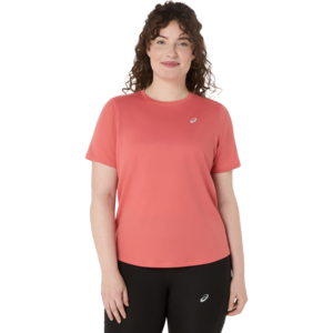 Asics Asics Core Ss Top - dark pink clay