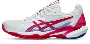 Asics Solution Speed Ff 3 Clay - white/bright rose