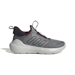 Adidas TENSAUR COMFORT AC J - GRETHR/CBLACK/PURRUB