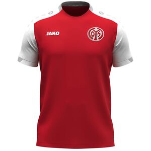 Jako Mainz 05 T-Shirt Dynamic - rot/wei�/hellgrau