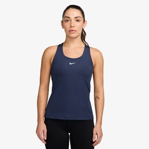 Nike W Nk Df Swoosh Bra Tank - midnight navy/white