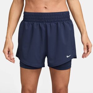 Nike W Nk One Df Hr 3In 2N1 Short - midnight navy/reflective silv