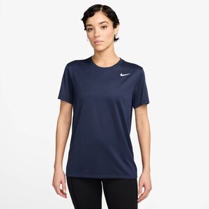 Nike W Nk Df Rlgd Ss Tee - midnight navy/white
