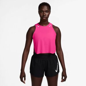 Nike W Nk Arswft Dfadv Crop Tank - hyper pink/black