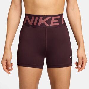 Nike W Np Sculpt Df Hr 3In Short - burgundy crush/white