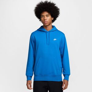 Nike M Nk Club Ft Po Hoodie - lt photo blue/lt photo blue/white