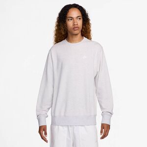 Nike M Nk Club Ft Crew - birch heather/white