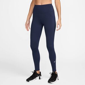 Nike W Nk Df One Hr Tight Wt - midnight navy/white