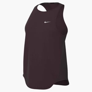 Nike W Nk Tempo Nvlt Df Tank - burgundy crush/reflective silv