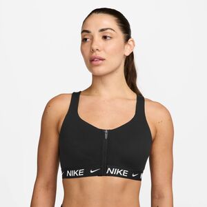 Nike W Nk Indy Hs Zip Bra - black