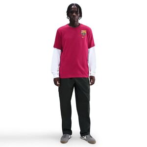 Nike Fcb M Nk Crest Tee - noble red