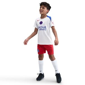 Nike Psg Y Nk Df Strk Ss Top K 3R - white/white/hyper royal/global red