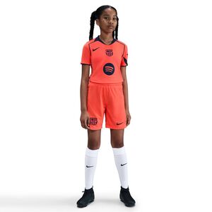 Nike Fcb Y Nk Df Short Stad 3R - bright mango/midnight navy/midnight