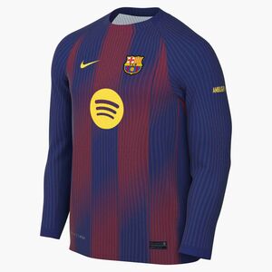 Nike Fcb M Nk Df Jsy Ls Stad Hm - deep royal blue/midwest gold