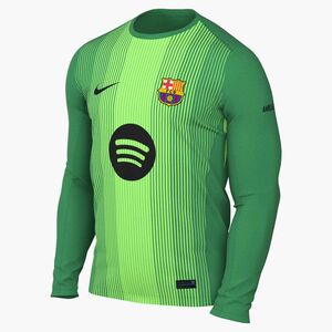 Nike Fcb M Nk Df Jsy Ls Stad Gk - lucky green/green strike/black