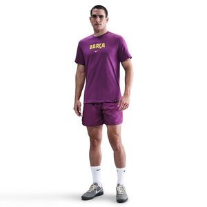 Nike Fcb M Nk Wordmark Tee - bright grape
