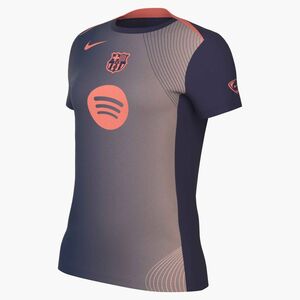 Nike Fcb Wnk Df Acdpr Ss Top K 3Rpm - midnight navy/bright mango