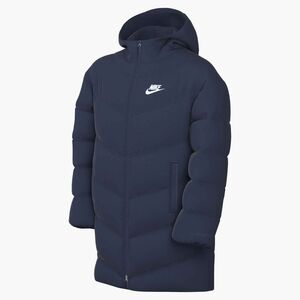 Nike K Nsw Tf Adp Puffer Mid Thigh - midnight navy/white