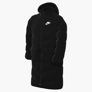 Nike K Nsw Tf Adp Puffer Parka - black/white
