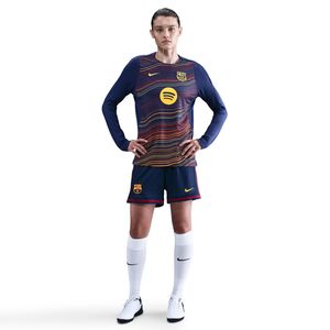 Nike Fcb Wnk Df Strk Crewtop K Hmpm - deep royal blue/midwest gold