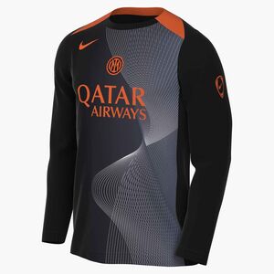 Nike Inter Mnk Df Acdpr Ls Wrmk3Rpm - black/thunder blue/safety orange