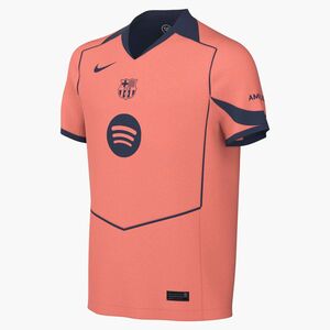 Nike Fcb Y Nk Df Jsy Ss Stad 3R - bright mango/midnight navy/midnight