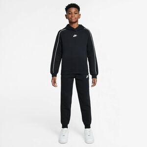 Nike K Nsw Club Flc Hdy Tracksuit - black/black/white/white