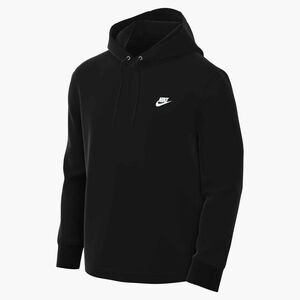 Nike M Nk Club Knit Po Hoodie - black/black/white