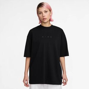 Nike W Nsw Luxe Ss Tee Relax - black