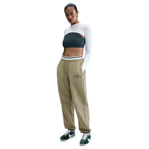 Nike W Nsw Phnx Flc Hr Pant Gls - neutral olive