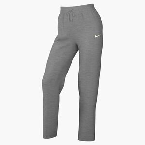 Nike W Nsw Phnx Flc Hr Pant Wide 2 - dk grey heather/sail