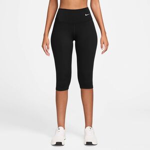 Nike W Nk Df One Hr Capri Tight Wt - black/white
