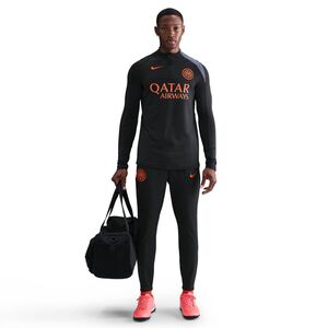 Nike Inter Mnk Df Strk Drlltop K 3R - black/thunder blue/safety orange