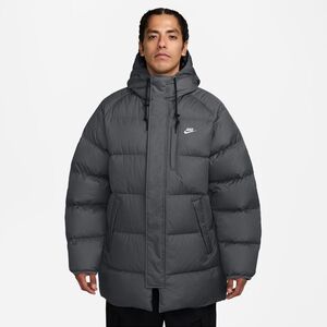 Nike M Nk Sf Club Parka 650 - iron grey/white