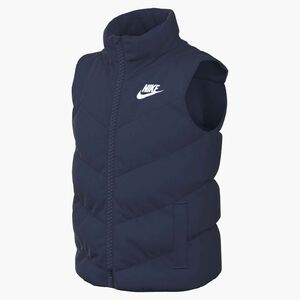 Nike K Nsw Tf Adp Puffer Vest - midnight navy/white
