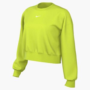 Nike W Nsw Phnx Flc Oos Crew - cyber/sail