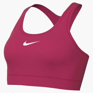 Nike W Nk Swsh Med Spt Bra - rush pink/white