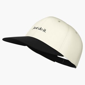 Nike U Nk Club Cap U Cb Jdi L - sail/black/black