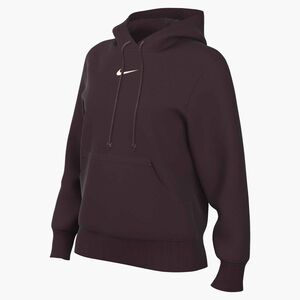 Nike W Nsw Phnx Flc Std Po Hoodie - burgundy crush/sail