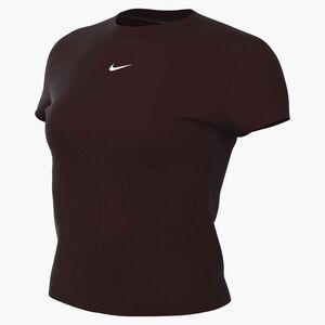 Nike W Nsw Rib  Tght Ss Tee - burgundy crush/sail