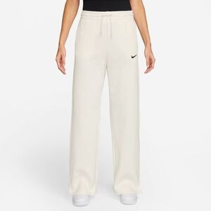 Nike W Nsw Phnx Flc Hr Pant Wide 2 - sail/black