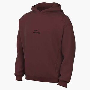 Nike M Np Df Npt Midlayer Hoodie - dark team red/black