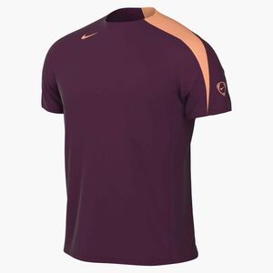 Nike M Nk Df Strk Top Ss T90 - bordeaux/bordeaux/orange pulse