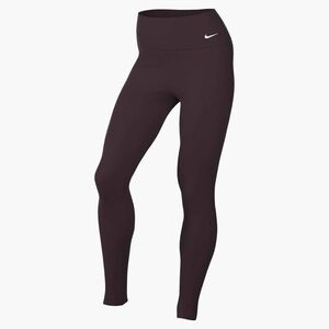 Nike W Nk Df One Hr Tight Useam Wt - burgundy crush/white