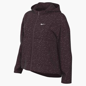 Nike W Nk One Tf Fz Top Polar - burgundy crush/white