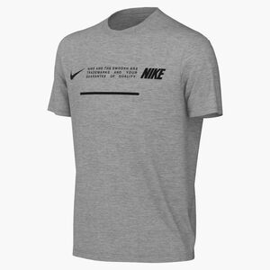 Nike K Nsw Tee Club Brand Energy - dk grey heather