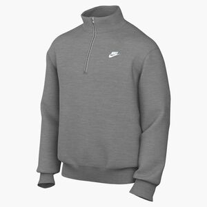 Nike M Nk Club Bb Hz Top - dk grey heather/lt smoke grey/white