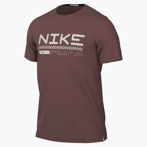 Nike M Nk Winter Miler Ss Top - red sepia/reflective silv