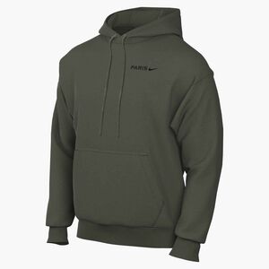 Nike Psg M Nsw Club Hoodie Po Bb Wp - cargo khaki/black