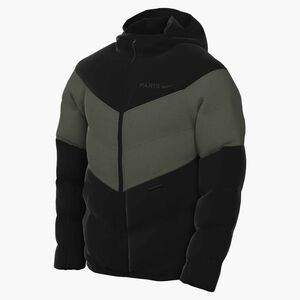 Nike Psg K Nsw Synfl Hd Jkt Wp - black/cargo khaki/cargo khaki